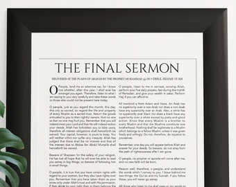 The Final Sermon