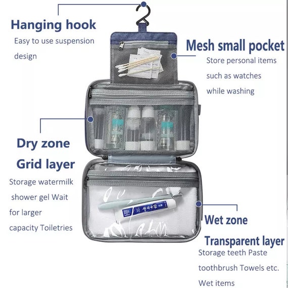 Clear Makeup Bag Organizer, Cosmetic Bag Make Up Bag Travel Toiletry Bag  For Women, Small Makeup Bags For Women, Travel Makeup Bag Makeup Pouch, TSA  Approved Toiletry Bag, Makeup Travel Bag Toiletries