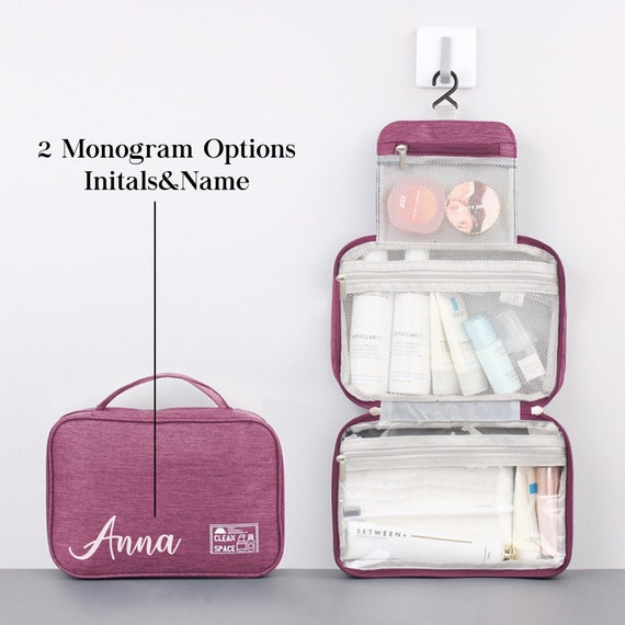 Personalized Hanging Toiletry Bag
