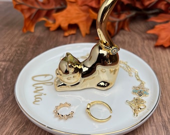 Vintage ring holder dish discount