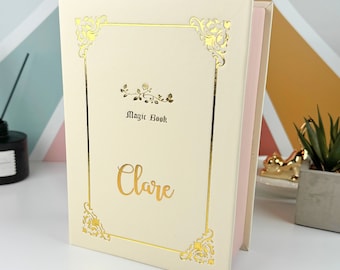 Personalized Jewelry Organizer Box Book Case, Large Jewelry Box for Women Girls Girlfriend, Travel Jewelry Organizer, Jewelry Storage Box