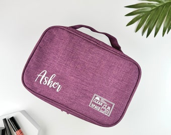 Personalized Hanging Toiletry Bag for Women and Men, Large Cosmetic Bag, Makeup Organizer, Travel Make Up Bag, Make-Up Beauty Organizer