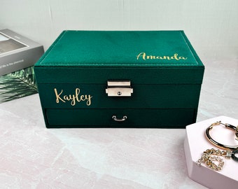 Mothers Day Gift for Mom, Gift for Women Girlfriend, Jewelry Box Large, Christmas Gift Ideas, Gift for Her, Gift for Sister, Gift for Woman