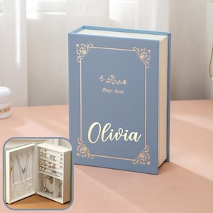 Transparent Jewelry Storage Book With Pockets Mini Jewelry Storage