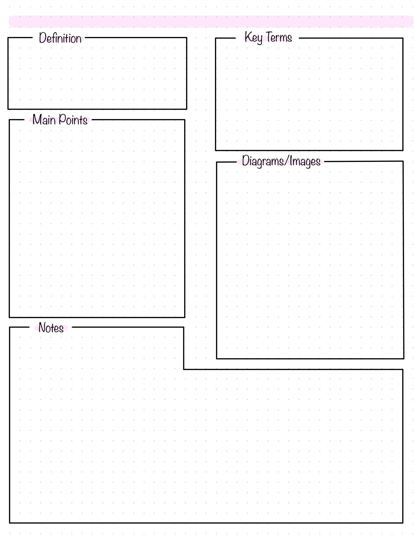 Lecture Note Template