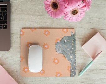 Desk Accessories | Mousepad | Cute Mousepad | Cat Mousepad | Office Decor | Cat Lover Gift | Cat Mom Gift | Cat