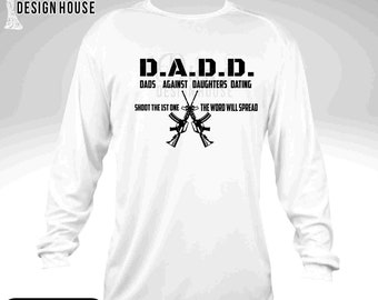 Dads Against Daughters Dating SVG | Funny Dad T-Shirt Design (Digital Download)