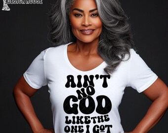 Retro Christian Quote PNG | Faith Shirt Design (Digital Download)