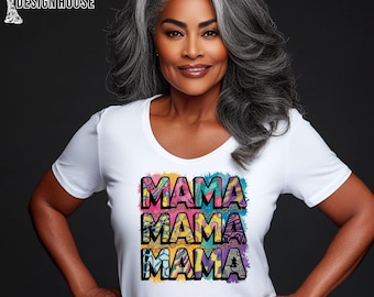Bold Mama PNG | Colorful Graffiti Design (Digital Download)