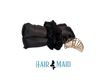 Heatless Curls with Satin Curler | Heatless Hair Curling Set | Hair Curling Ribbon | Healthy Hair | Hair Care | Hair Styling | Zero Heat