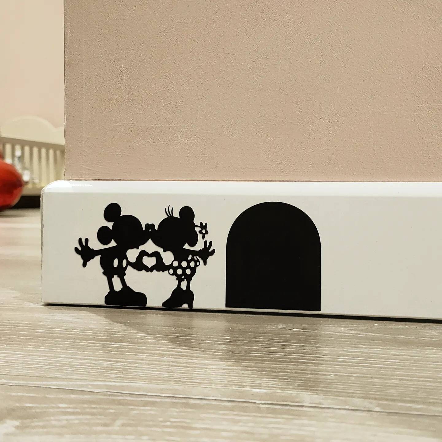 Autocollants Vinyle Décoration Mickey et Minnie