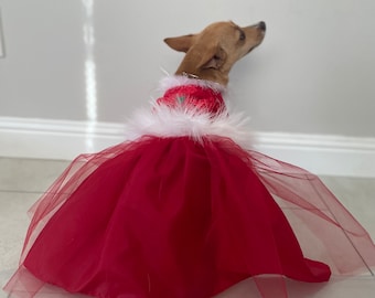 Santa Pet Dress