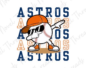 Astroshonkbal, png-bestand | Honkbalontwerp voor jongens | Honkbal dabben | Shirt wedstrijddag voor jongeren | Little League-sublimatie | Directe JPG-png-download