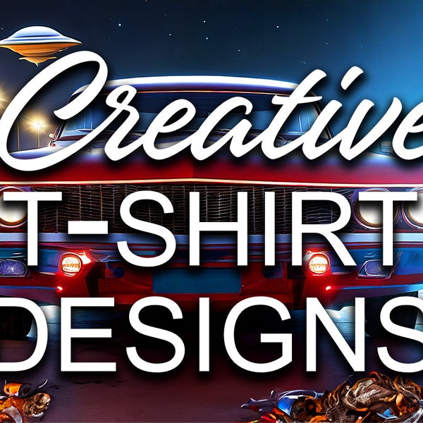 6 Creative Cool T-Shirt Designs Cars and Odd Birds