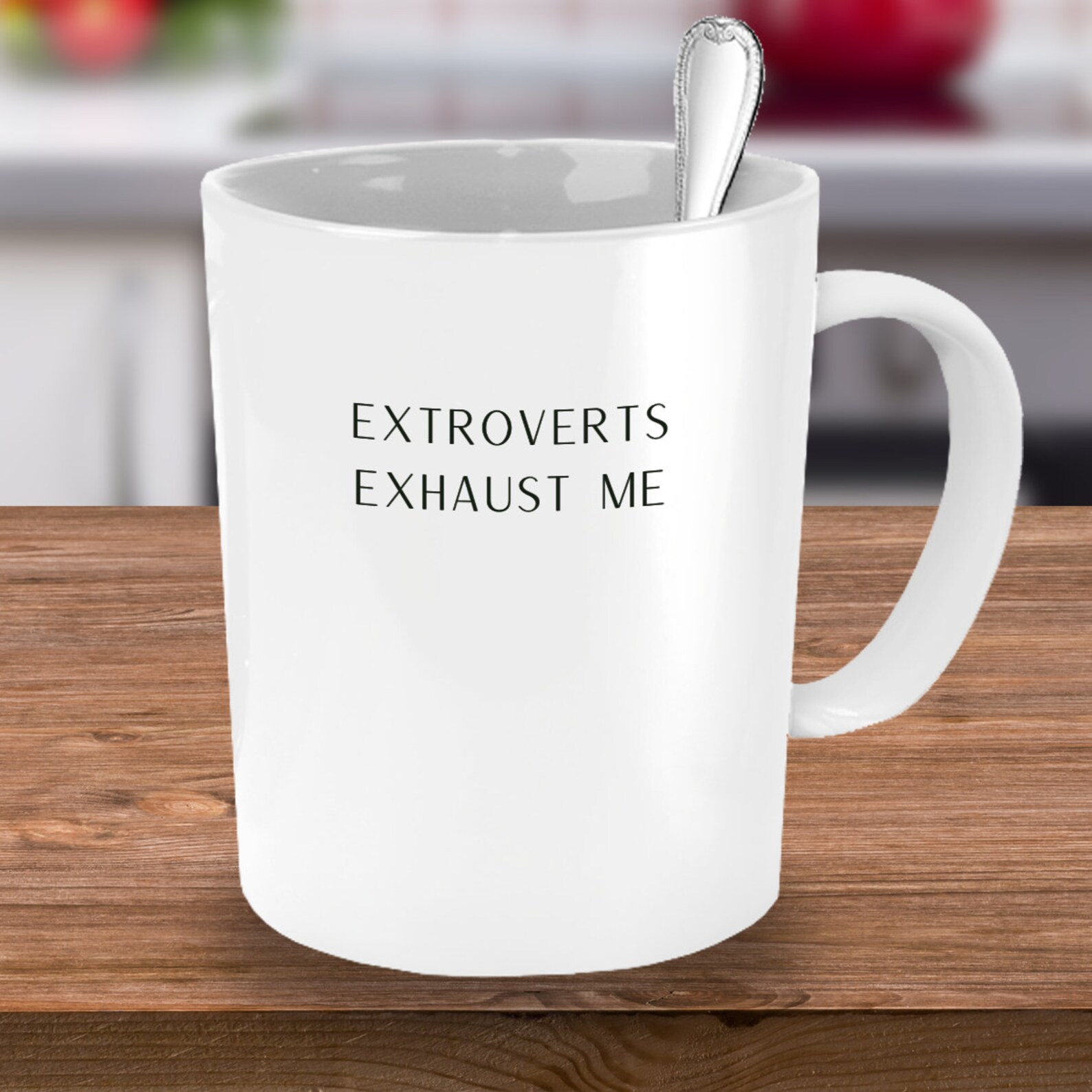 Tazza Divertente "Leave Me Alone" - Idea Regalo Per Ufficio E Introversi