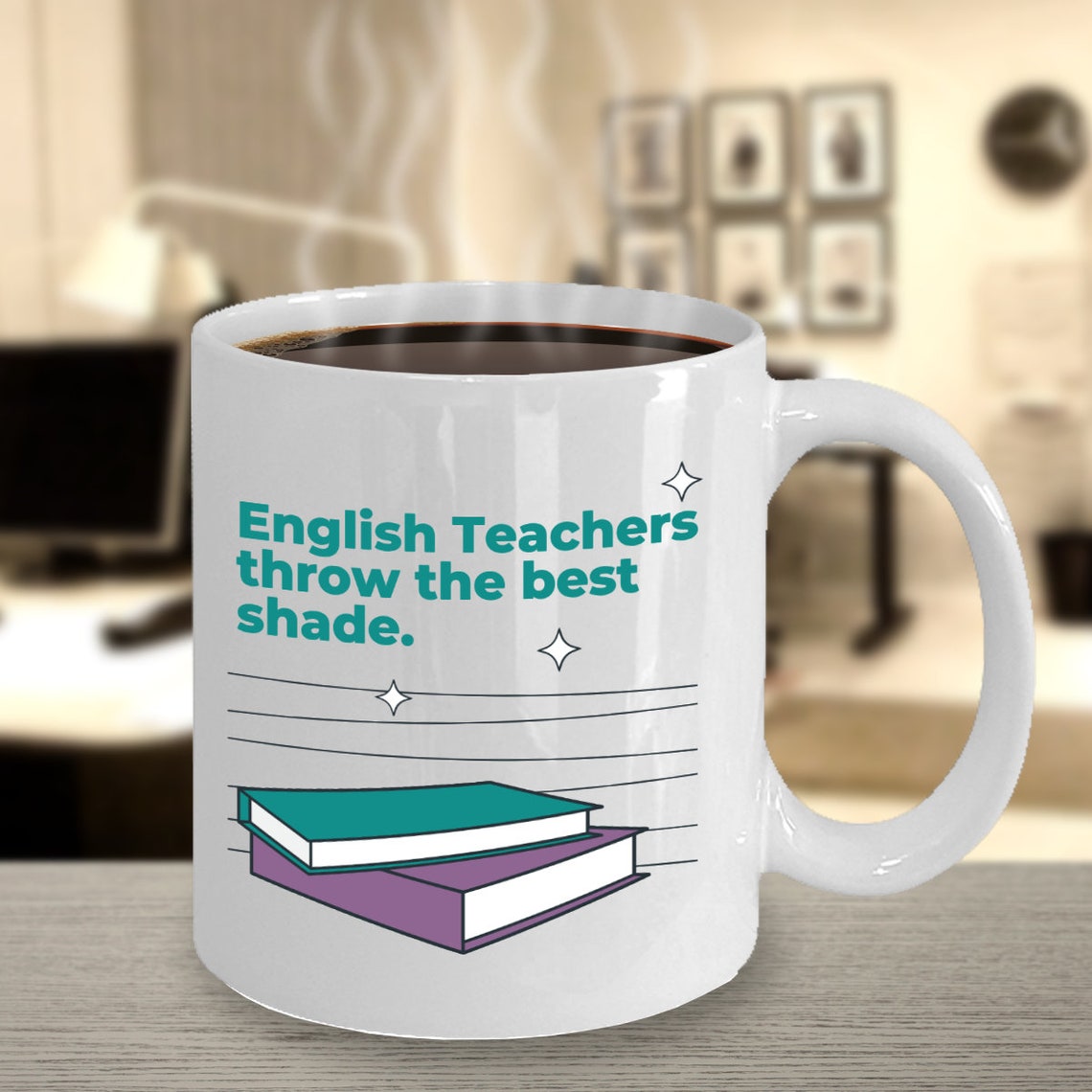 Becher für Englischlehrer süßes und lustiges Geschenk für Etsy