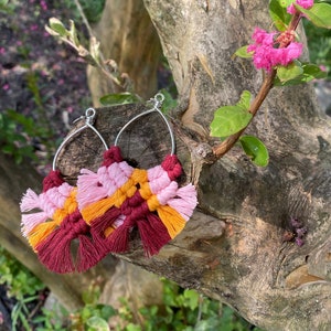 Handmade Macrame Earrings