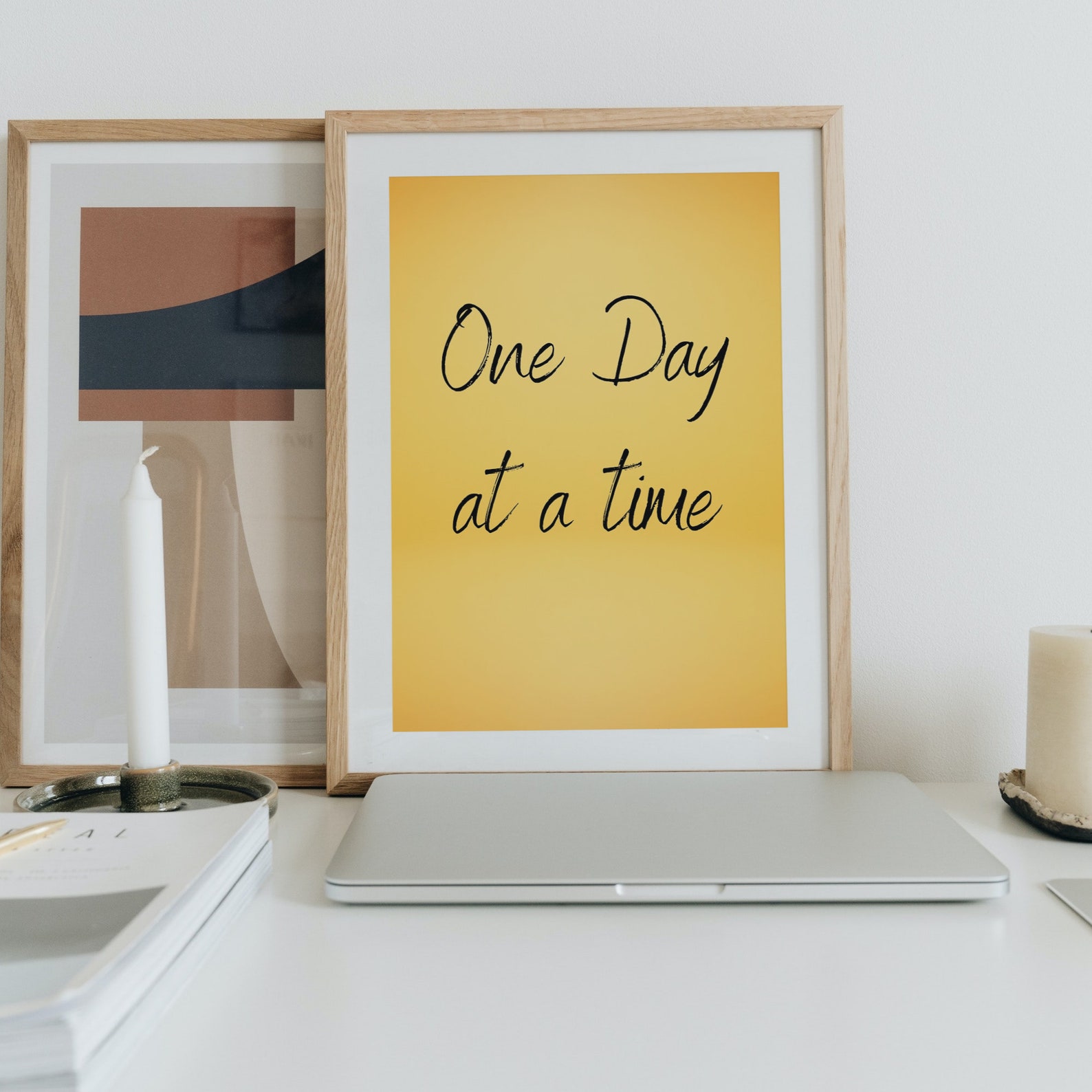 One Day at a Time Printable Wall Art Comes in 3 Sizes Etsy