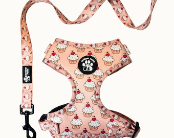 Cupcake Adjustable Puppy Dog Harness