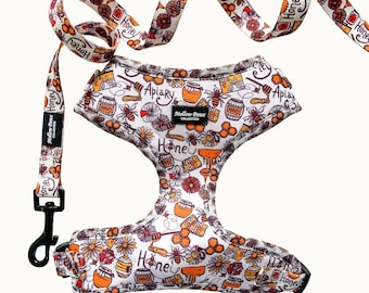 Honey Adjustable Puppy Dog Harness