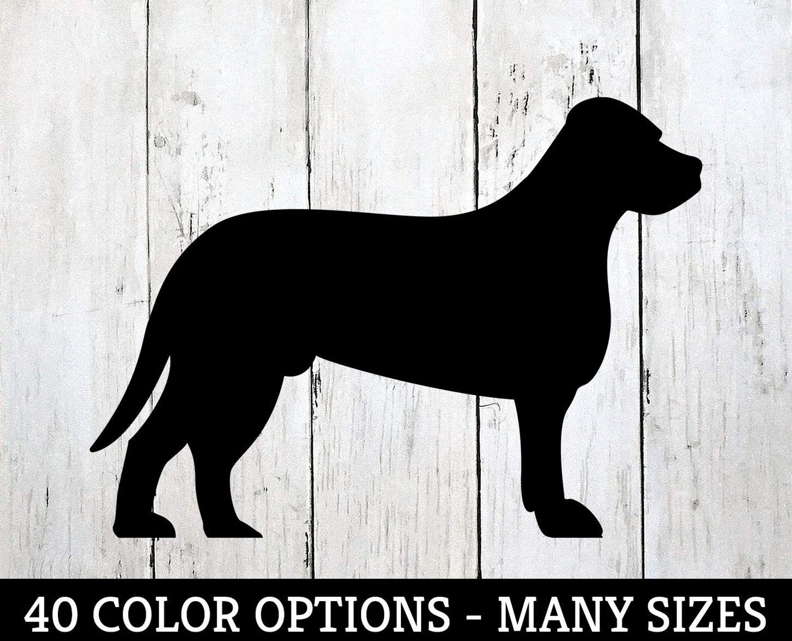 Dog vinyl decal Dog decal Dog sticker Doggy vinyl decal Etsy
