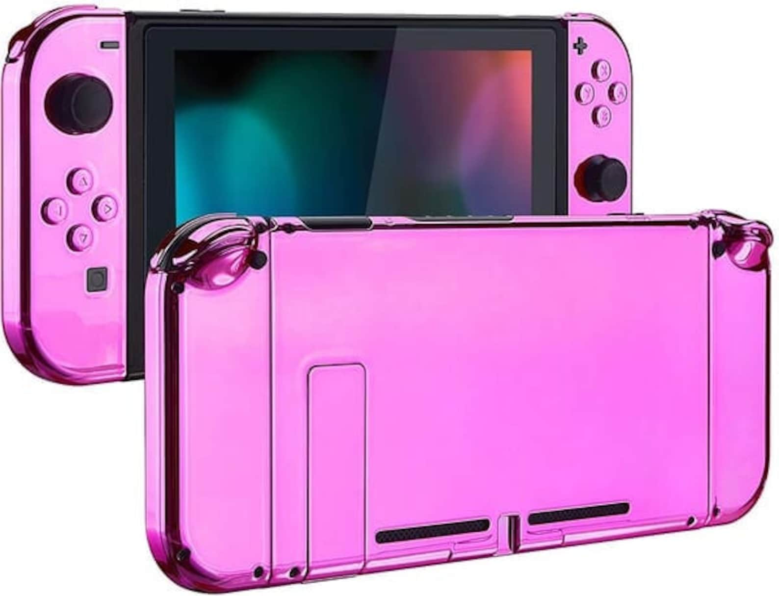 Pink Chrome Special Edition Custom Nintendo Switch Console Etsy