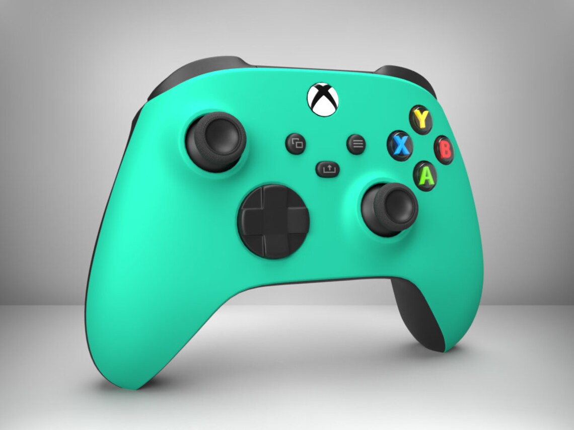 Personalised Mint Green Special Edition Custom Microsoft Xbox Etsy