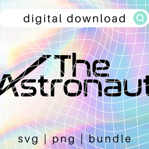 bts jin the astronaut digitaler download, svg png bündel, kompatibel mit cricuit, glowforge, & silhouette