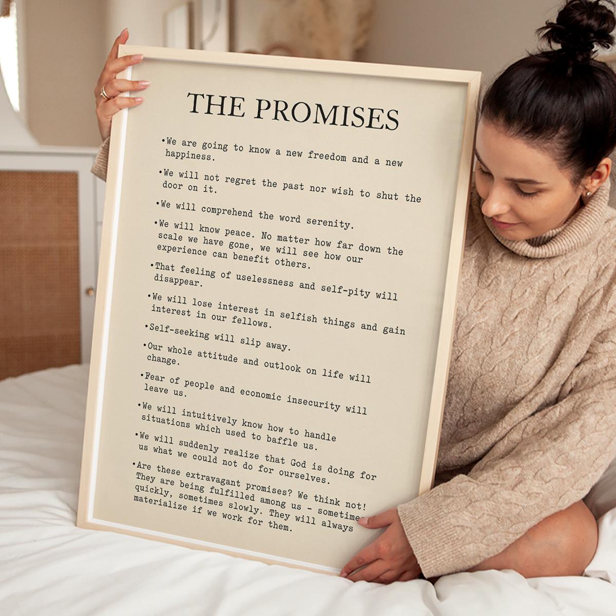 The Promises of AA - Freedom and Happiness Printable, Digital Download ...