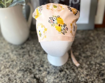 Bee Scrub Cap
