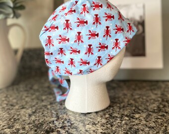 Lobster Scrub Cap