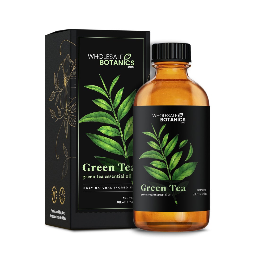 Green Tea Essential Oil 8 Oz Etsy