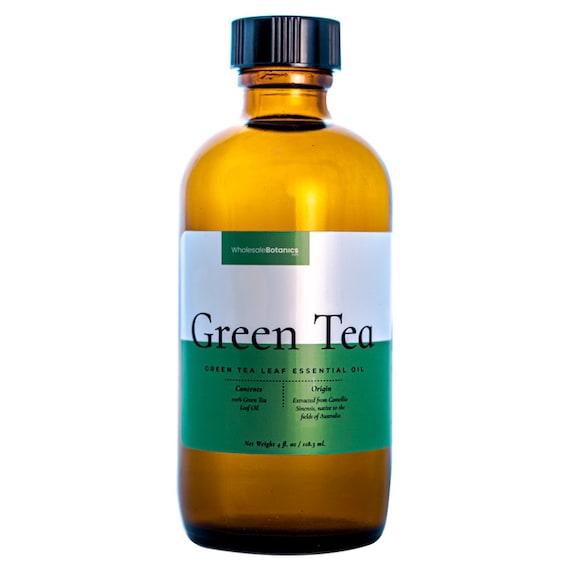 Green Tea Essential Oil 4 Oz Etsy