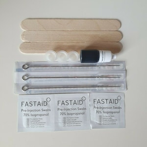 Vegan Hand Poke Tattoo Kit - Starter -