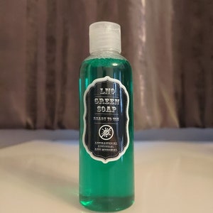 LNO Tattoo Green Soap Ready To Use Solution 2-100ML - Vegan - Stick and Hand Poke - Cleaning