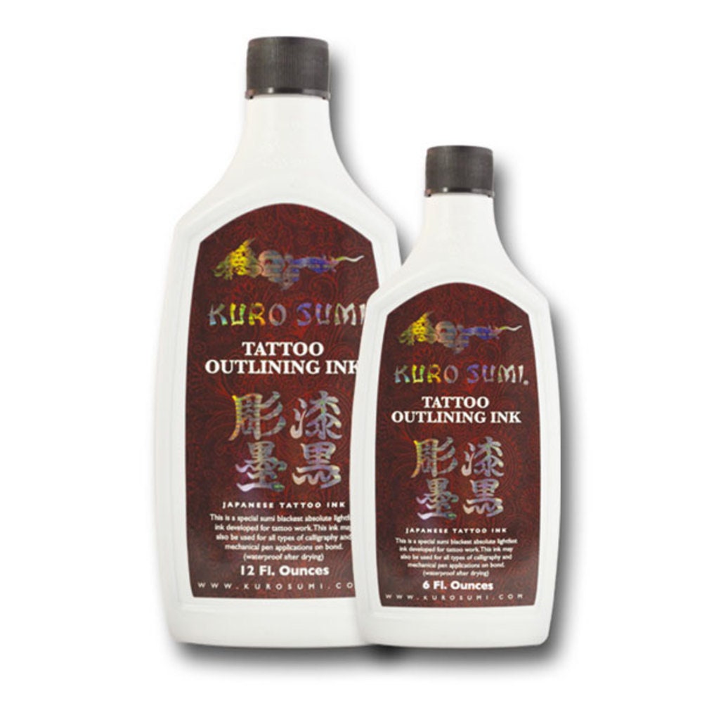 Kuro Sumi Black Outlining Tattoo Ink Vegan Cruelty Free 5ML - Etsy Australia Kuro Sumi Black Outlining Tattoo Ink Vegan Cruelty Free 5ML - Etsy Australia