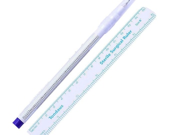 Lno's Tattoo Pen Skin Marker + Ruler - Stick and Poke Hand Poke or Microblading