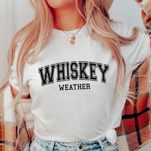 Collegiate Whiskey Weather Svg, Western Svg, Country Svg, Sweater Weather Png, Trendy Drinking Svg, Whiskey Season Svg, Holiday Season Svg