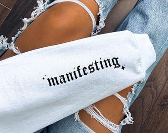 Manifesting Svg, Law of Attraction Svg, Manifestation Svg, Motivational Svg, Self Love Svg, Positive Vibes Svg, Sleeve Svg