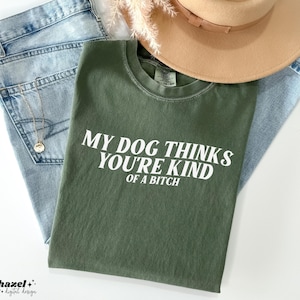 Mein Hund denkt, du bist Art svg, sarkastisches svg, Hundemama svg, Hundemama Png, Hundepapa svg, Hundepapa svg, Hundeliebhaber svg, lustiger Hund