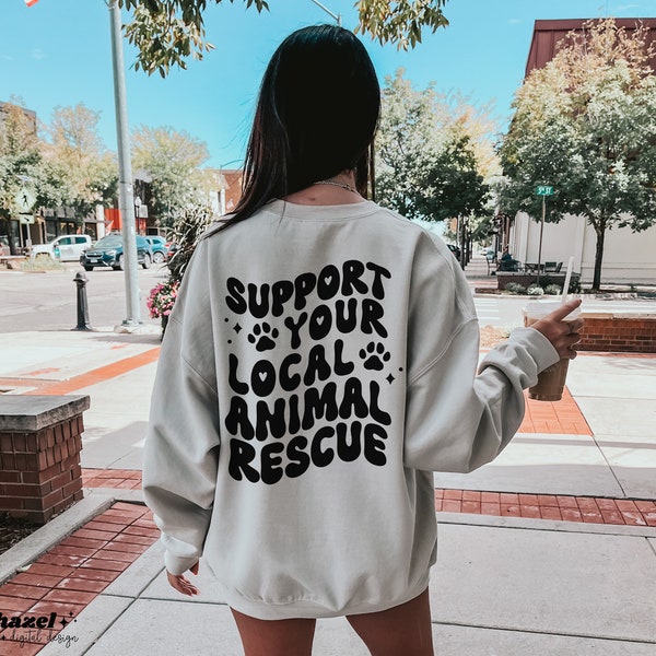 Support Your Local Animal Rescue Svg, Trendy Pet Svg, Pet Adoption Svg, Dog Lover Svg, Cat Lover Svg, Who Rescued Who Svg, Animal Shelter