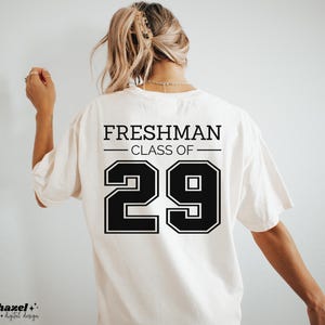 Freshman Class of 2029 Svg, Freshman 2029 Svg, Freshman Svg, 2029 Svg, Graduation 2029 Svg, High School Svg, Varsity Svg, Collegiate Svg