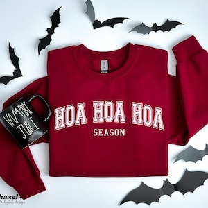 Hoa Hoa Hoa Season Svg, Twilight Season Svg, Sweater Weather Svg, Hoodie Weather Svg, Fall Svg, Collegiate Svg, Varsity Svg
