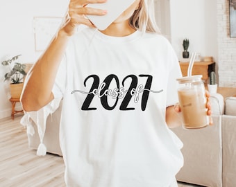 Class of 2027 Svg, 2027 Grad Svg, Class of 2027 Png, Graduation 2027 Svg, High School Svg, College Svg, Back To School Svg, Hand Letter