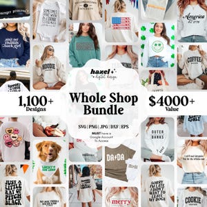 Whole Shop Bundle, All Access Pass Digital Designs, Super Value Bundle, Lifetime Access, All Current & Future Designs, Must Have Google Acct