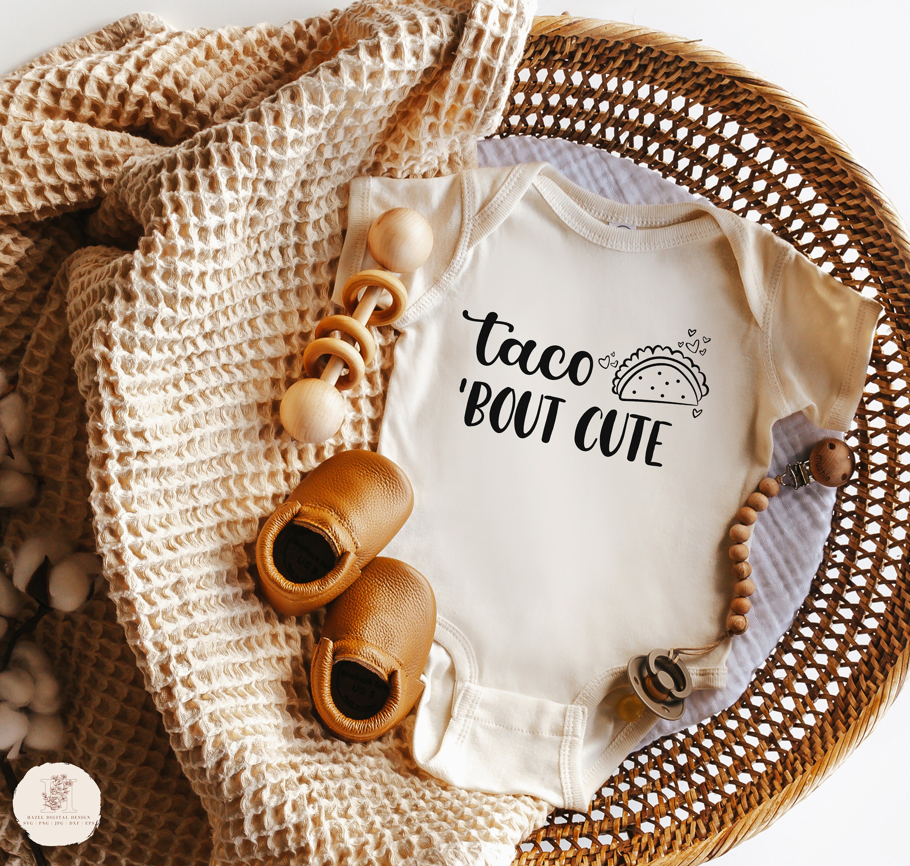 Taco Bout Cute Svg Baby Pun Svg Kids Pun Svg Baby Onesie Svg Taco