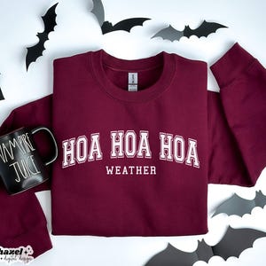 Hoa Hoa Hoa Weather Svg, Twilight Weather Svg, Sweater Weather Svg, Hoodie Weather Svg, Fall Svg, Collegiate Svg, Varsity Svg