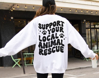 Support Your Local Animal Rescue Svg, Trendy Pet Svg, Pet Adoption Svg, Dog Lover Svg, Cat Lover Svg, Who Rescued Who Svg, Animal Shelter