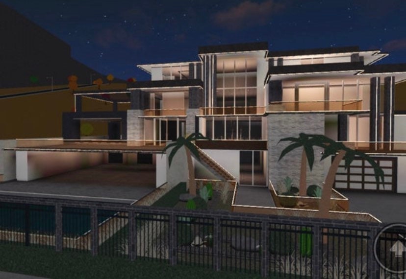 Roblox Modern Bloxburg House Preppy 