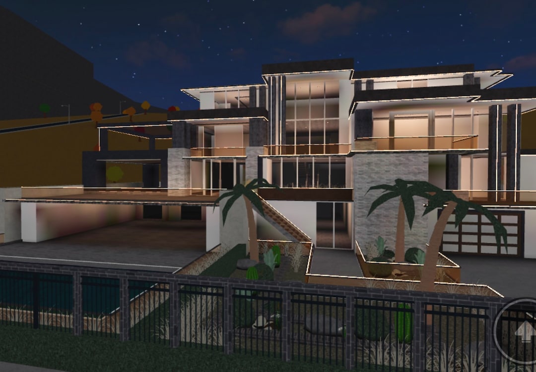 Custom Roblox Bloxburg House Build!- ( Must Have Bloxburg)